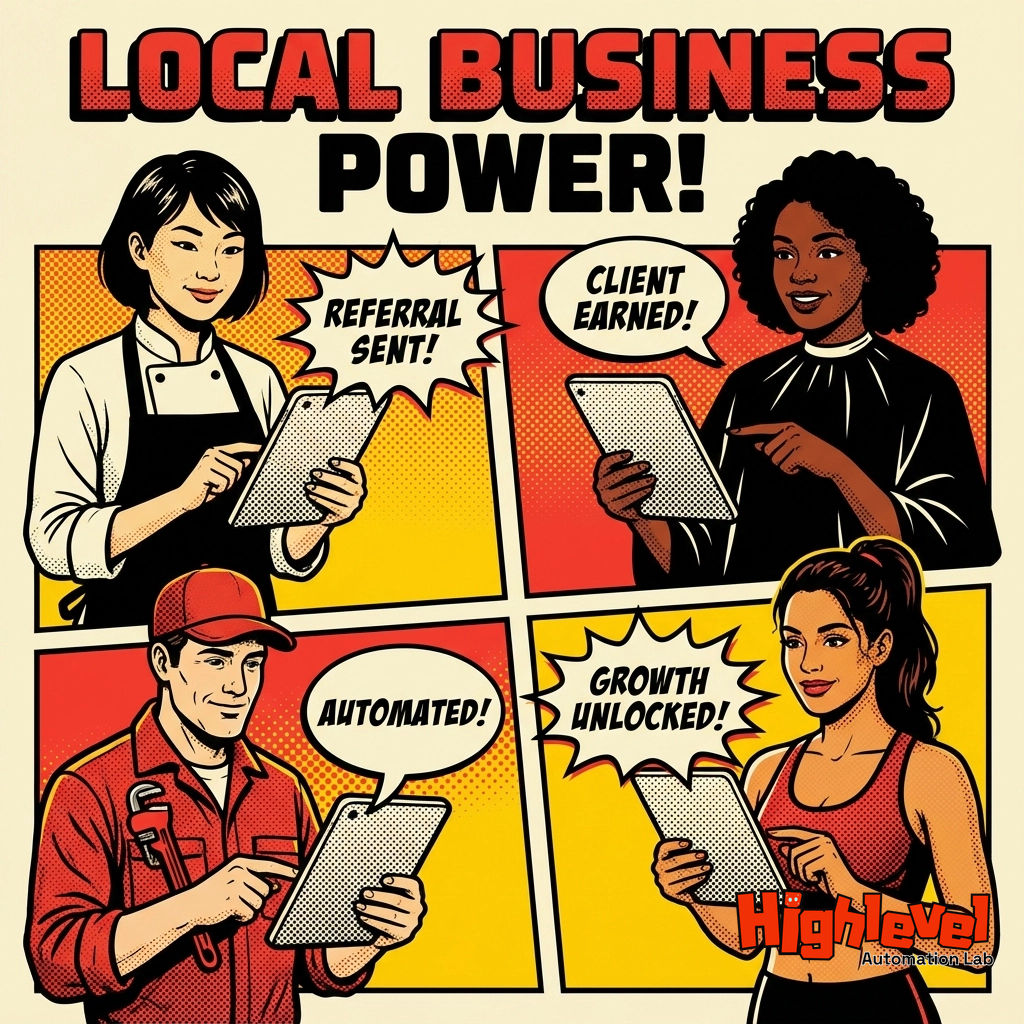 How Local Businesses Use GoHighLevel for Automating Referral Programs