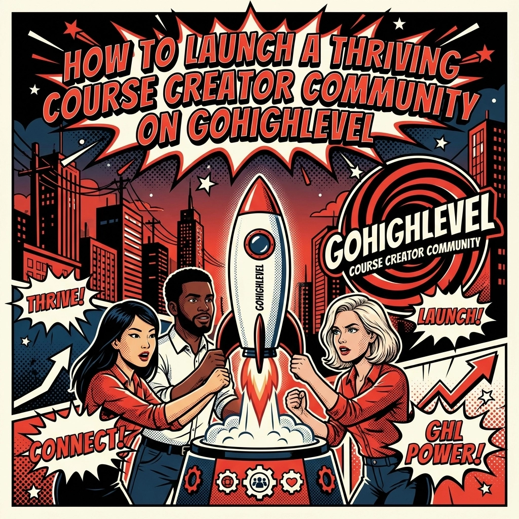 How to Launch a Thriving Course Creator Community on GoHighLevel